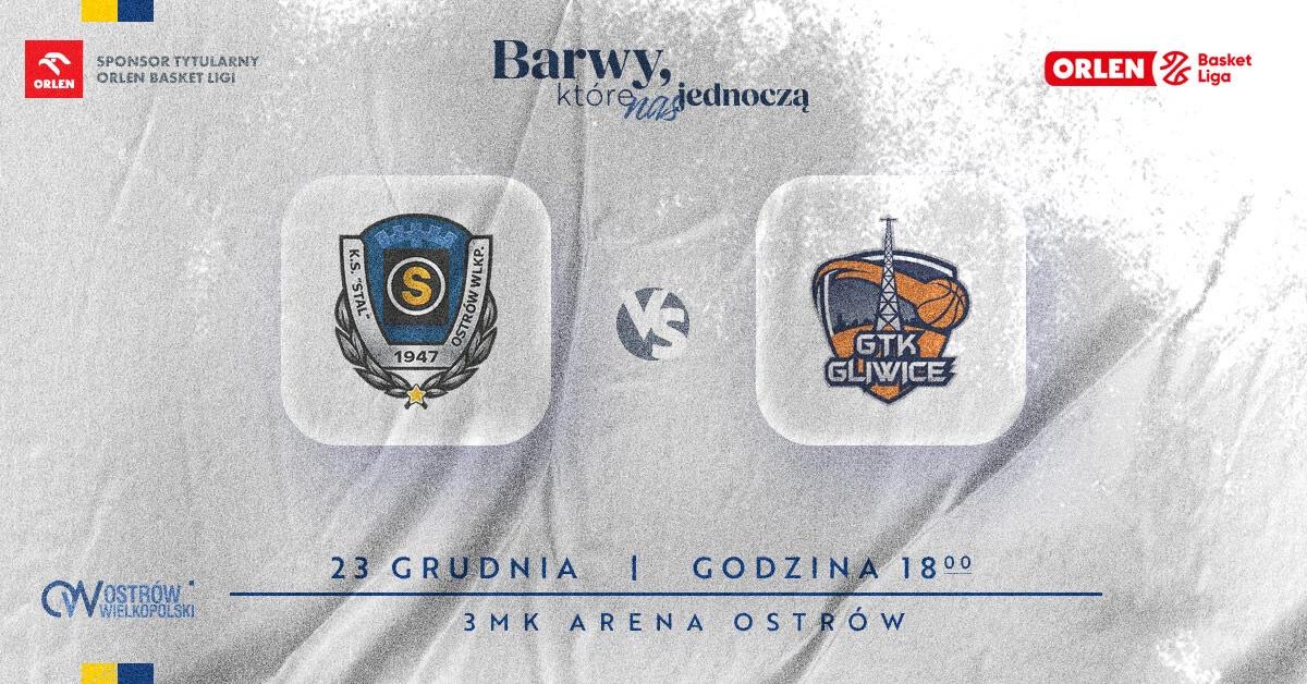 Tasomix Rosiek Stal Ostrów Wielkopolski vs GTK Gliwice