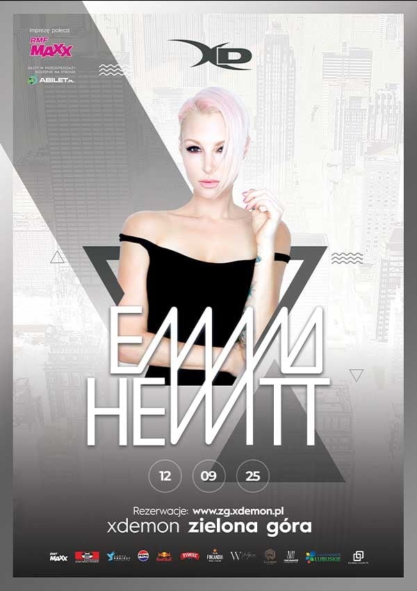 Bilety Emma Hewitt - Waiting I X-Demon Zielona Góra I Winobranie 2025
