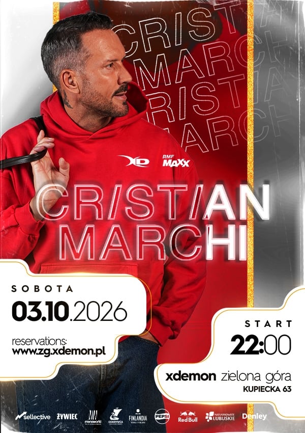 Bilety Cristian Marchi | X-Demon Zielona Góra