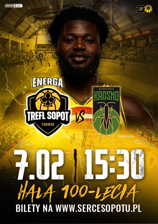 Bilety Energa Trefl Sopot vs Miasto Szkła Krosno