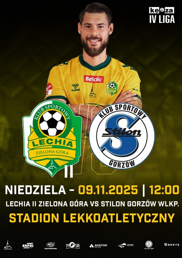Bilety KEEZA Lechia II Zielona Góra vs Stilon Gorzów Wlkp.
