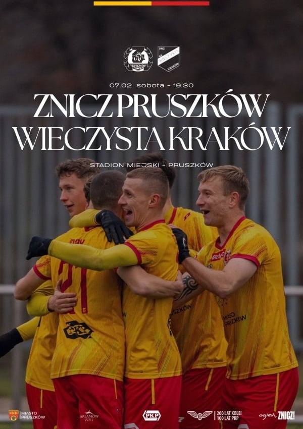 Bilety MKS Znicz Pruszków vs Wieczysta Kraków