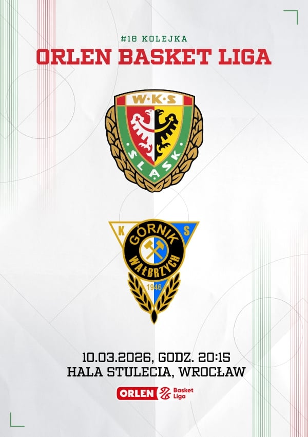 Bilety WKS Śląsk Wrocław vs Górnik Zamek Książ Wałbrzych