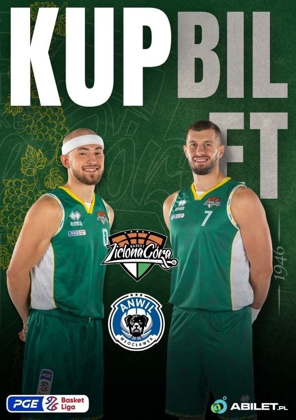 Bilety Zastal Zielona Góra vs Anwil Włocławek