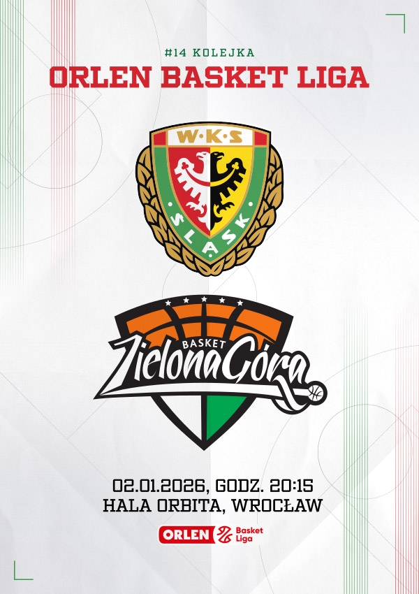 Bilety WKS Śląsk Wrocław vs Zastal Zielona Góra