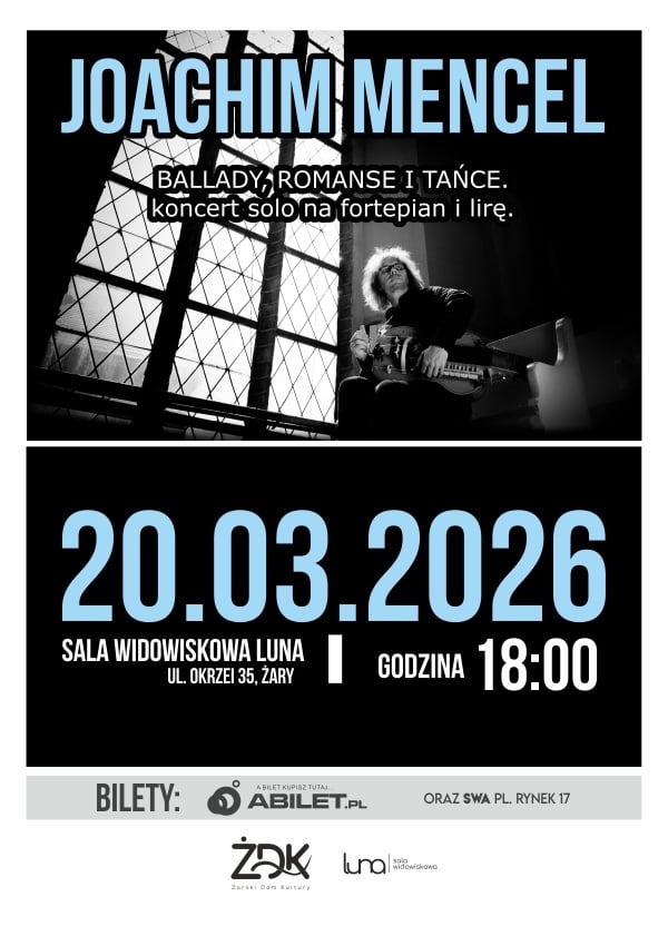 Bilety Joachim Mencel - BALLADY, ROMANSE I TAŃCE