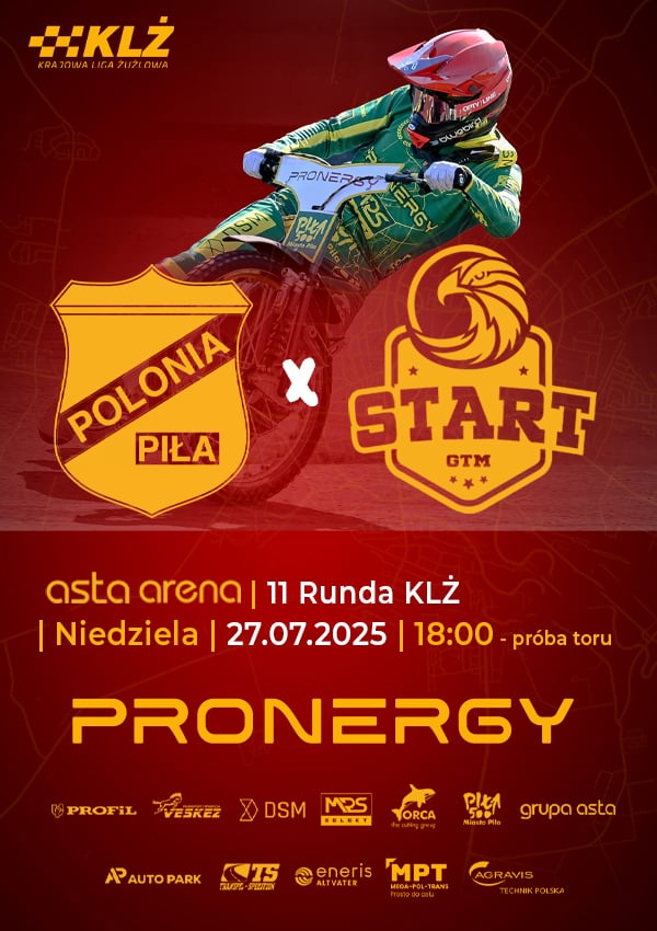 Bilety Pronergy Polonia Piła vs Ultrapur Start Gniezno