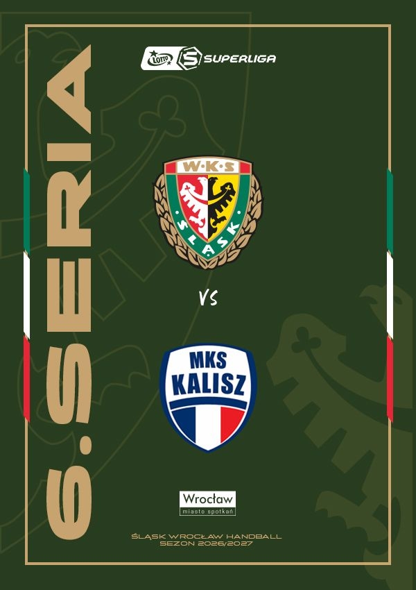 Bilety WKS Handball Śląsk Wrocław vs Netland MKS Kalisz