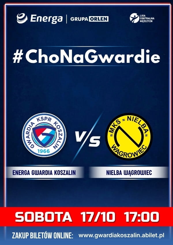 Bilety ENERGA Gwardia Koszalin vs Nielba Wągrowiec