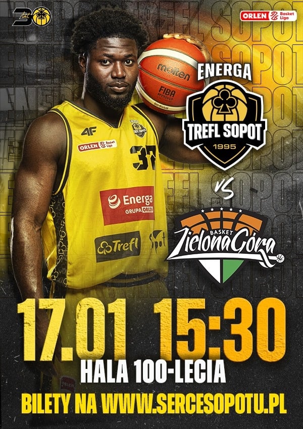Bilety Energa Trefl Sopot vs Zastal Zielona Góra
