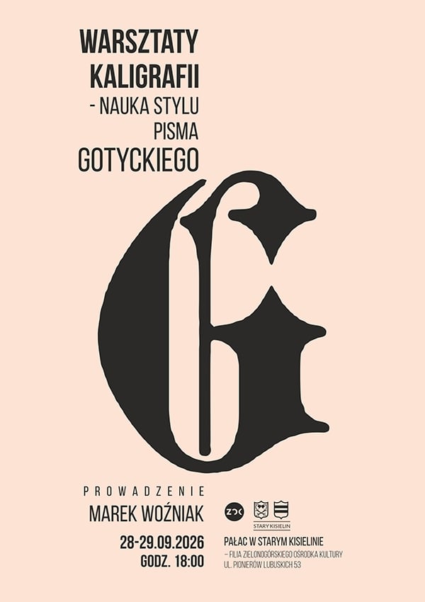 Bilety Warsztaty kaligrafii - nauka pisma stylu gotyckiego