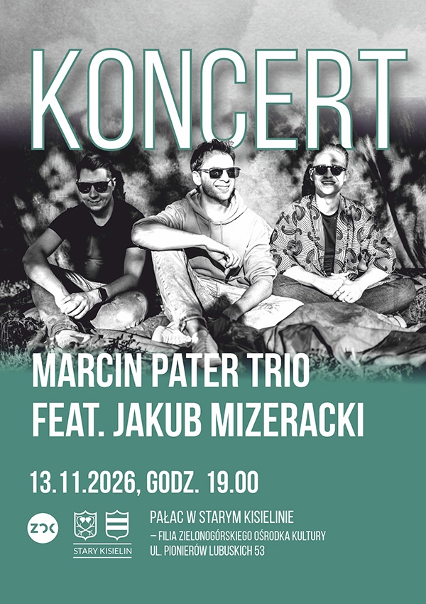 Bilety Marcin Pater Trio