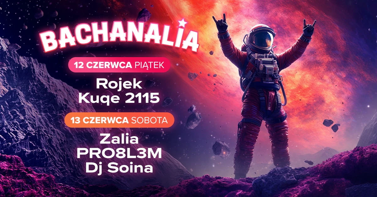 BACHANALIA 2026 KARNET DWUDNIOWY