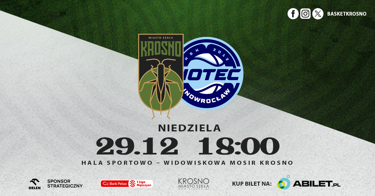 Miasto Szkła Krosno vs KSK Qemetica Noteć Inowrocław
