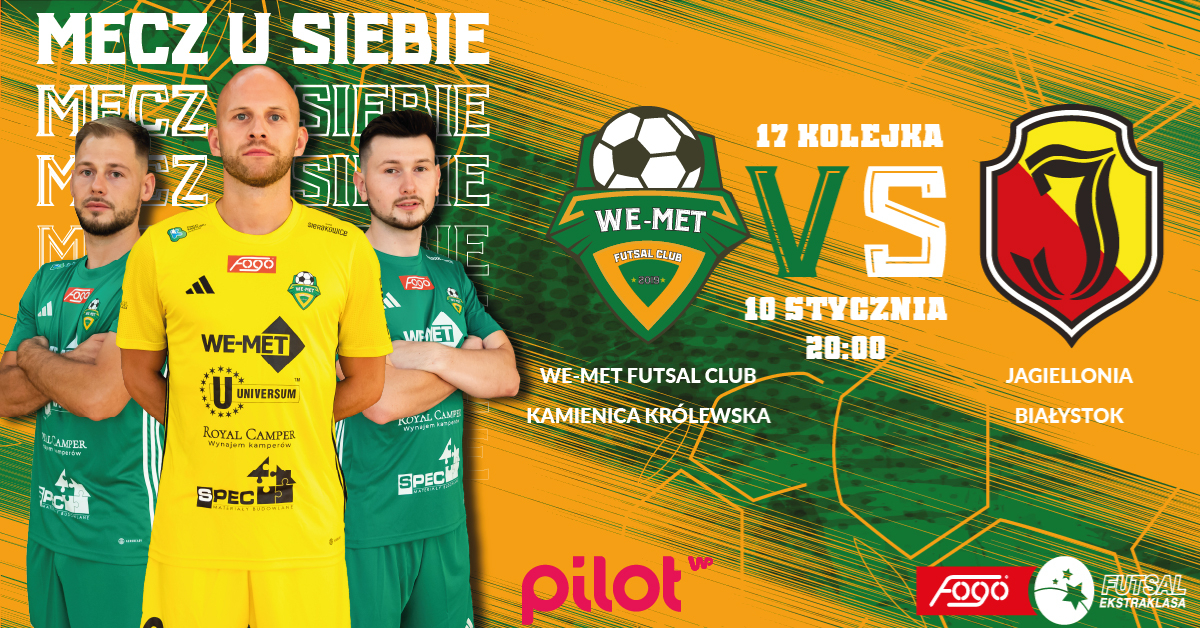 We-Met Futsal Club Kamienica Królewska vs Jagiellonia Białystok