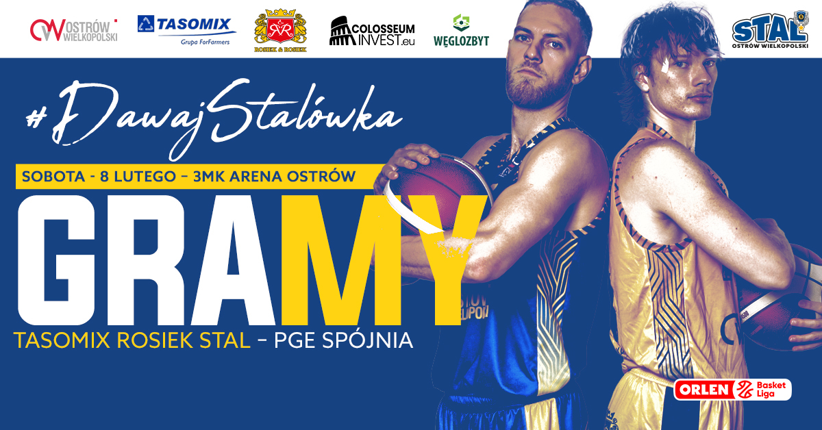 TASOMIX ROSIEK Stal Ostrów Wielkopolski vs PGE Spójnia Stargard