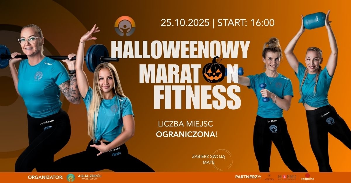 Halloweenowy Maraton Fitness - Aqua Zdrój Wałbrzych