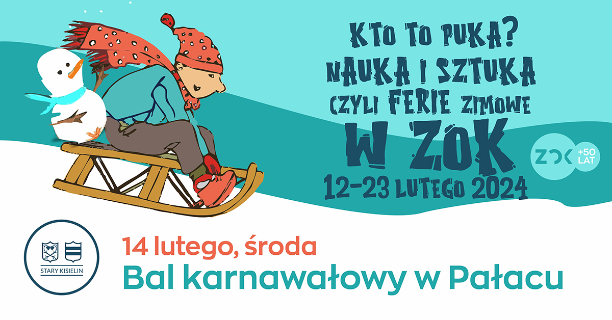 Kto to puka? Nauka i sztuka! Bal karnawałowy w Pałacu