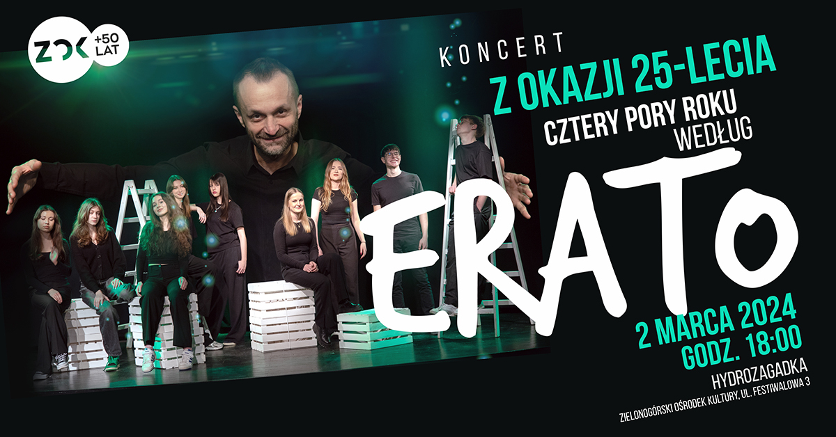 Cztery pory roku według ERATO - koncert z okazji 25-lecia Studia Piosenki