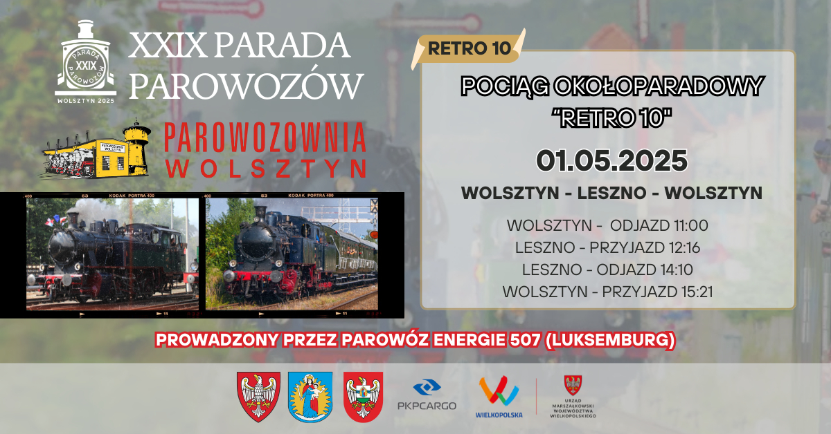 RETRO 10 - Parowa przygoda z parowozem Energie!