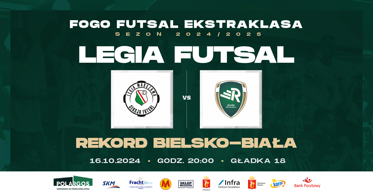 Legia Warszawa vs Rekord Bielsko-Biała