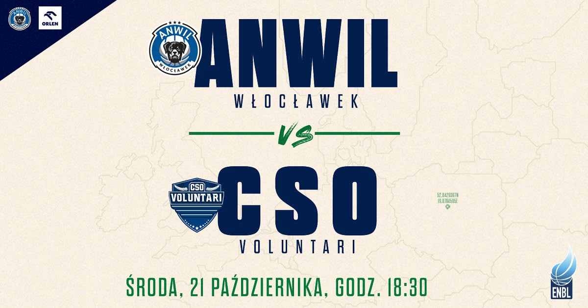 Anwil Włocławek vs CSO Voluntari