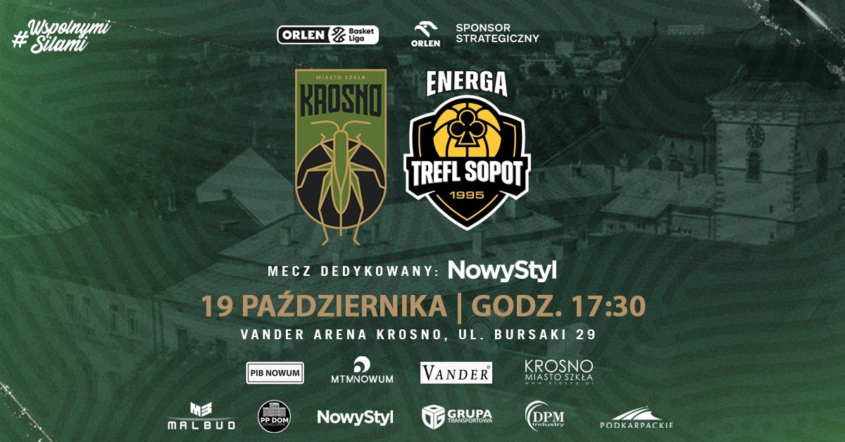 Miasto Szkła Krosno vs Energa Trefl Sopot
