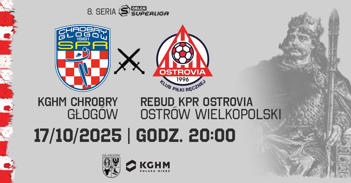 KGHM Chrobry Głogów vs Rebud KPR Ostrovia Ostrów Wielkopolski