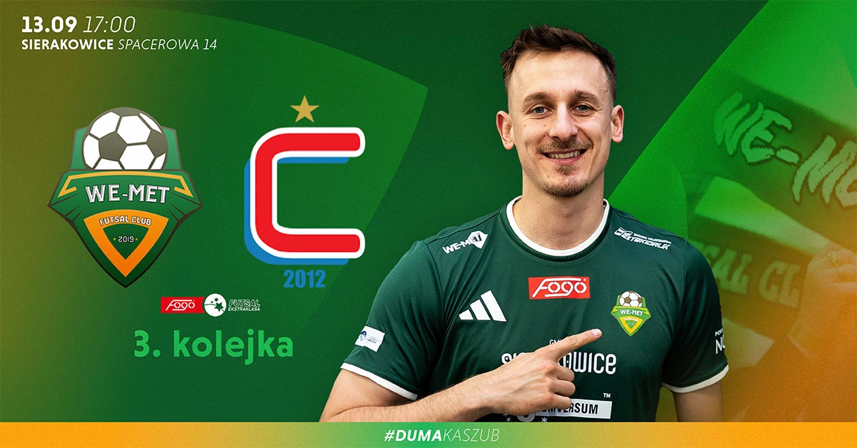 WE-MET Futsal Club Gmina Sierakowice vs Constact Olsztyn