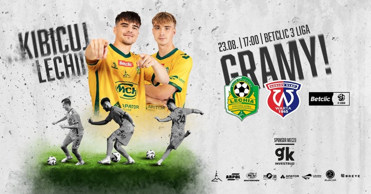 Lechia Zielona Góra vs Warta Gorzów Wielkopolski