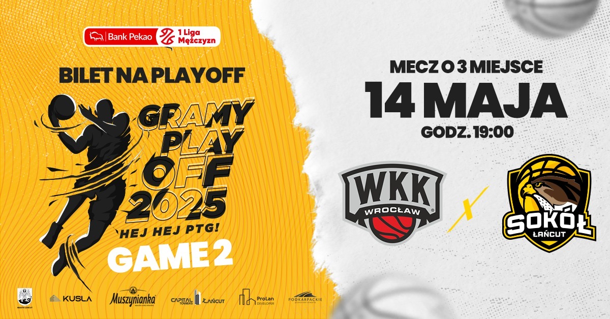 Mecz o 3 miejsce: Muszynianka Sokół Łańcut vs WKK Active Hotel Wrocław