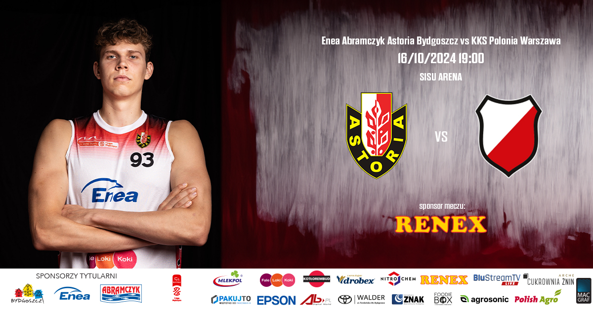 Enea Abramczyk Astoria Bydgoszcz vs KKS Polonia Warszawa