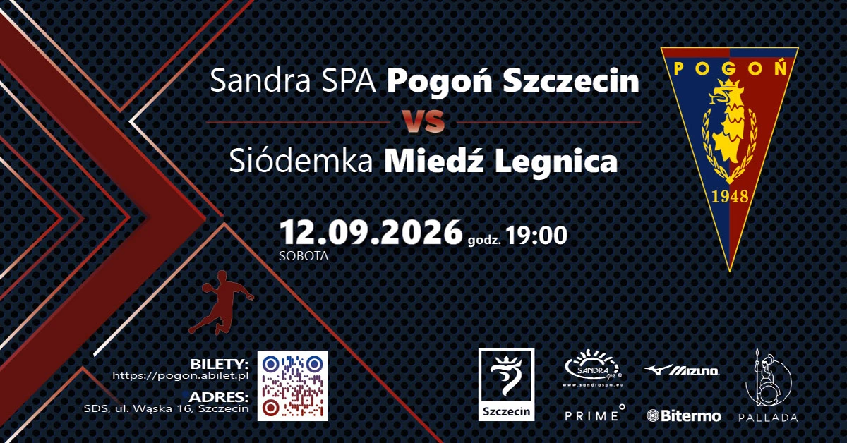 Sandra Spa Pogoń Szczecin vs Siódemka Miedź Legnica