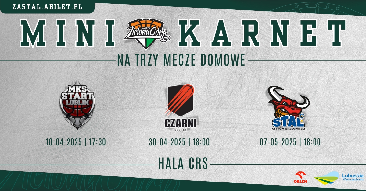 Orlen Zastal Zielona Góra - minikarnet