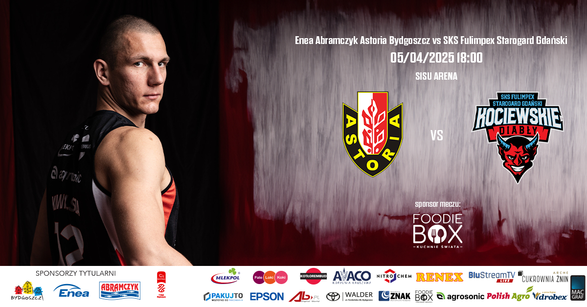 Enea Abramczyk Astoria Bydgoszcz vs SKS Fulimpex Starogard Gdański