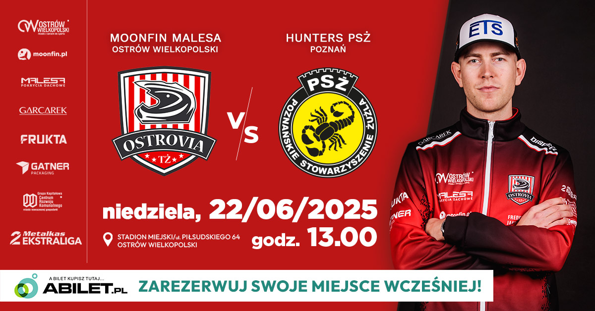 MOONFIN MALESA Ostrów Wlkp. vs HUNTERS PSŻ Poznań