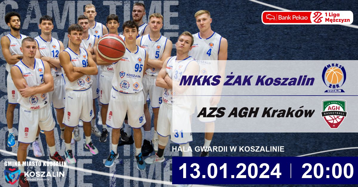 MKKS Żak Koszalin vs AZS AGH Kraków
