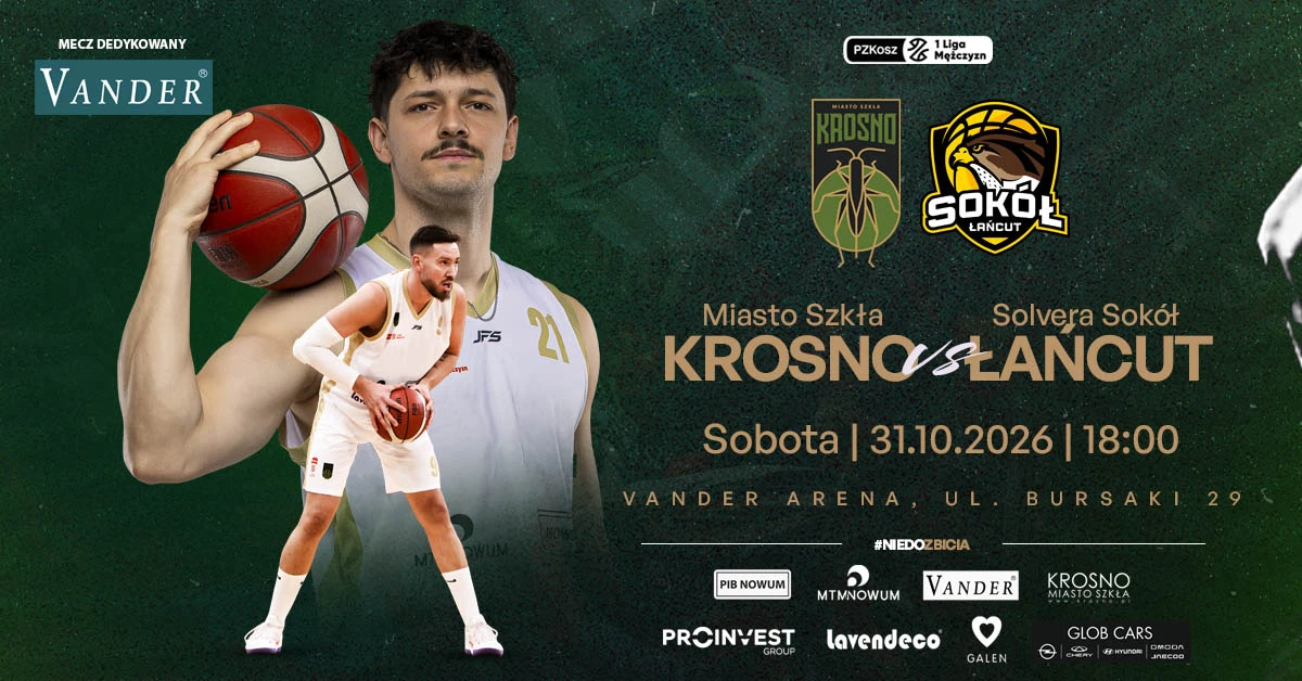 Miasto Szkła Krosno vs Solvera Sokół Łańcut
