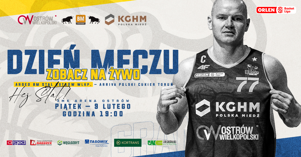 Arged BM Stal Ostrów Wielkopolski vs Arriva Polski Cukier Toruń