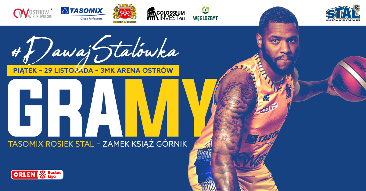 TASOMIX ROSIEK Stal Ostrów Wielkopolski vs Zamek Książ Górnik Wałbrzych