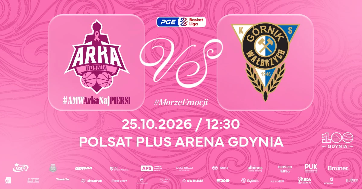 AMW Arka Gdynia vs Górnik Zamek Książ Wałbrzych