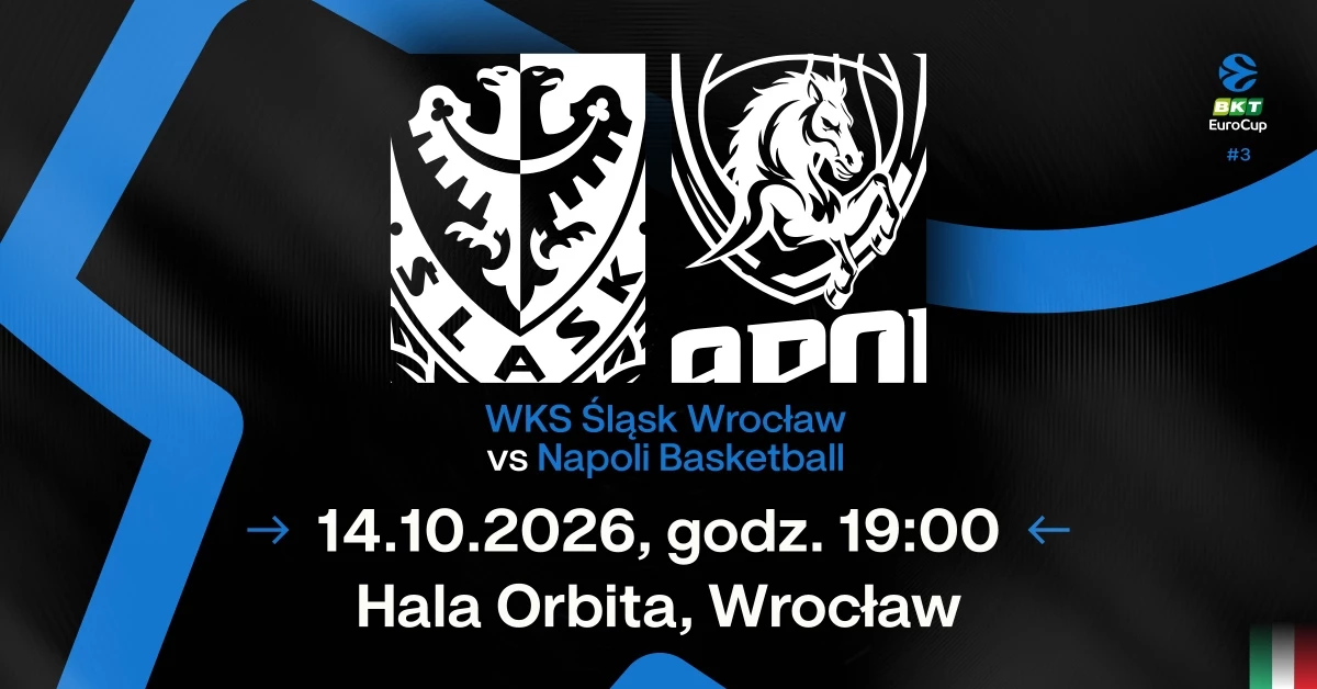 WKS Śląsk Wrocław vs Napoli Basketball