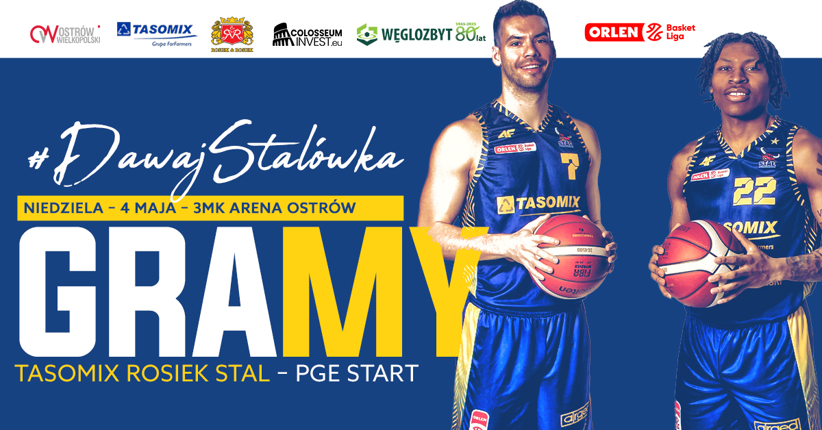 TASOMIX ROSIEK Stal Ostrów Wielkopolski vs PGE Start Lublin