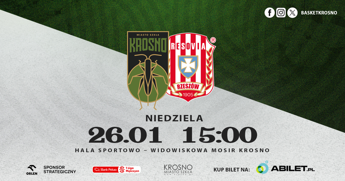 Miasto Szkła Krosno vs OPTeam Energia Polska Resovia Rzeszów