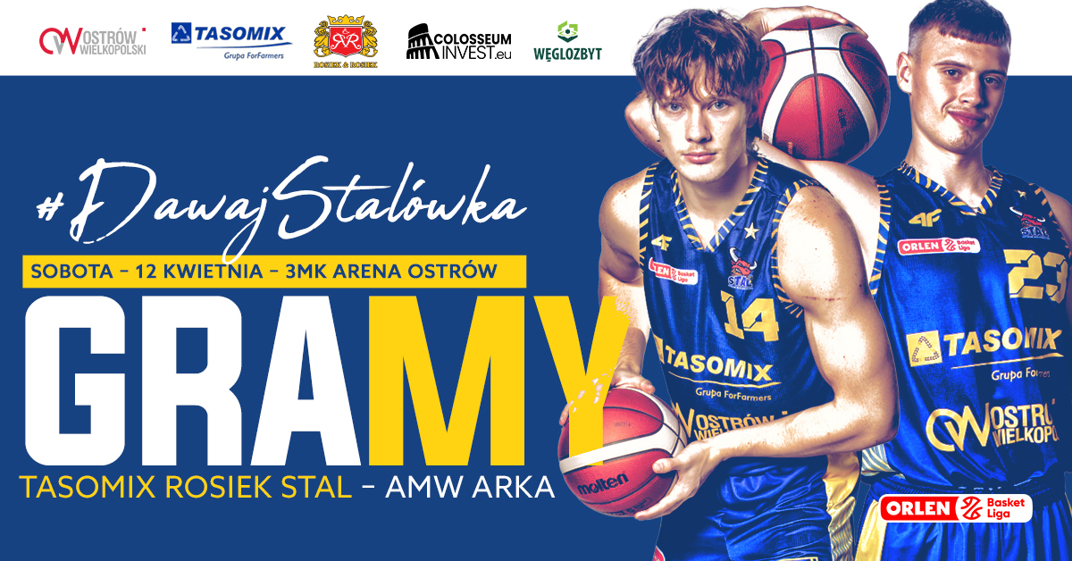 TASOMIX ROSIEK Stal Ostrów Wielkopolski vs AMW Arka Gdynia