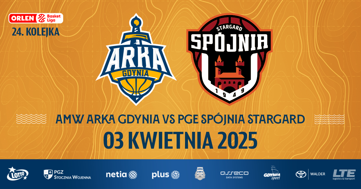 AMW Arka Gdynia vs PGE Spójnia Stargard