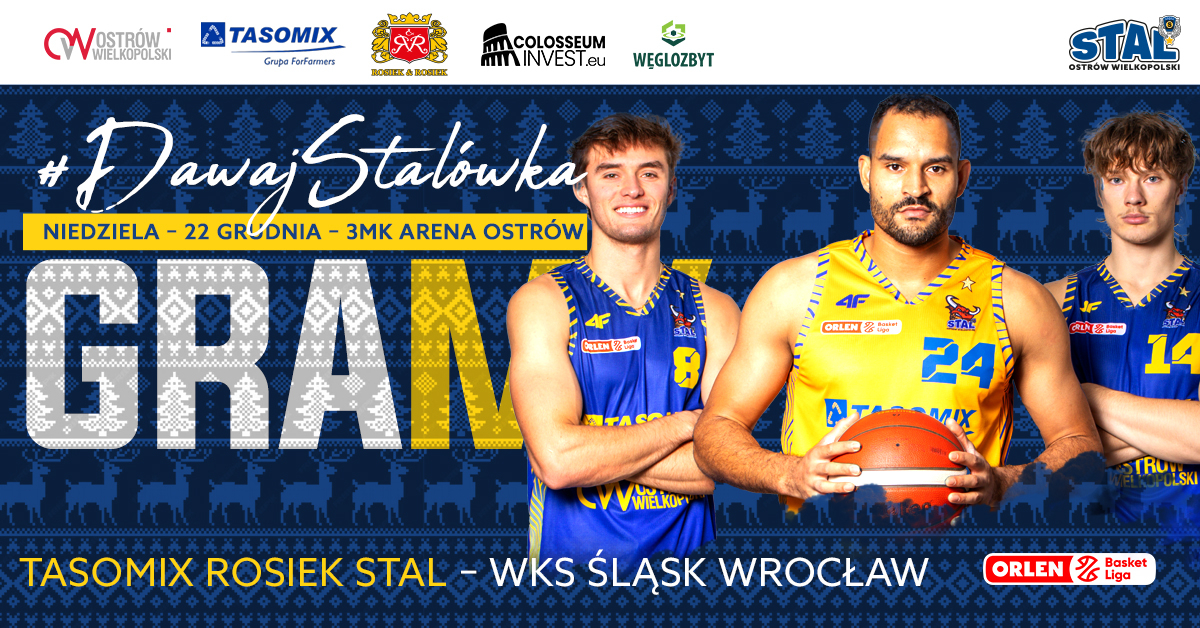 TASOMIX ROSIEK Stal Ostrów Wielkopolski vs WKS Śląsk Wrocław