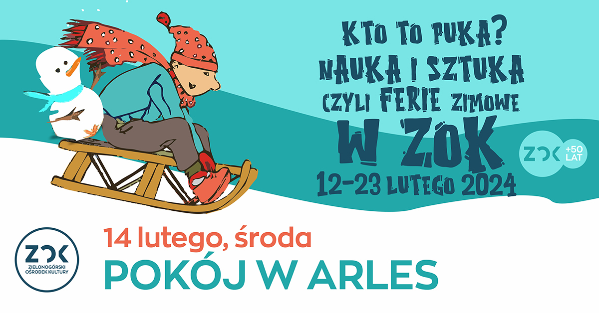 Kto to puka? Nauka i sztuka! Plastycznie. Artystycznie POKÓJ W ARLES
