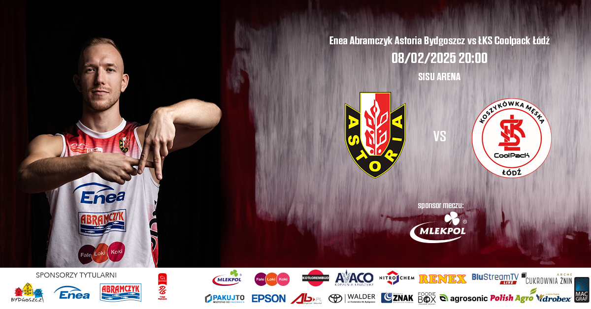 Enea Abramczyk Astoria Bydgoszcz vs ŁKS Coolpack Łódź