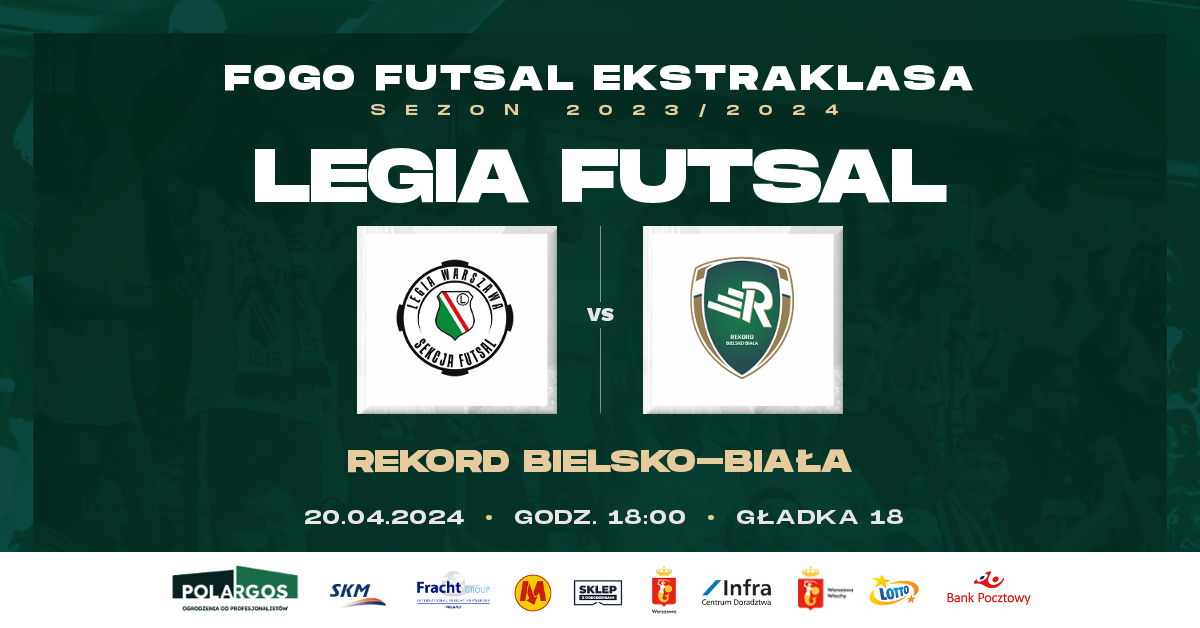 Legia Warszawa vs Rekord Bielsko-Biała